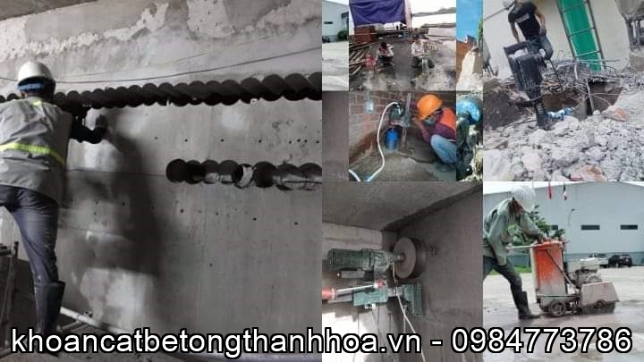 Khoan cắt bê tông - Dịch vụ giá rẻ nhất
