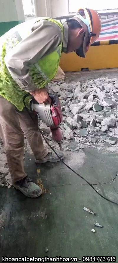 Video Khoan cắt bê tông tại Thanh Hóa